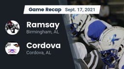 Recap: Ramsay  vs. Cordova  2021