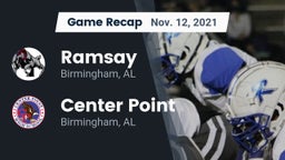 Recap: Ramsay  vs. Center Point  2021