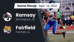 Recap: Ramsay  vs. Fairfield  2022
