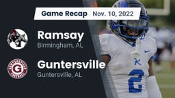 Recap: Ramsay  vs. Guntersville  2022