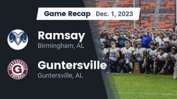 Recap: Ramsay  vs. Guntersville  2023