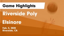 Riverside Poly  vs Elsinore Game Highlights - Feb. 5, 2020