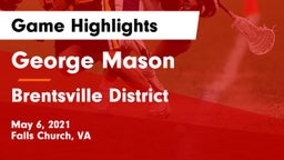 George Mason  vs Brentsville District  Game Highlights - May 6, 2021