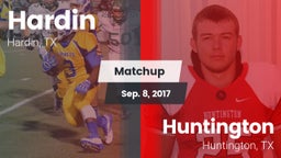 Matchup: Hardin  vs. Huntington  2017