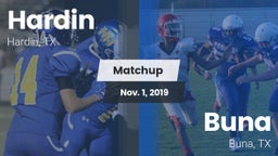 Matchup: Hardin  vs. Buna  2019
