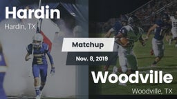 Matchup: Hardin  vs. Woodville  2019