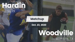 Matchup: Hardin  vs. Woodville  2020