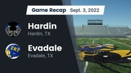 Recap: Hardin  vs. Evadale  2022