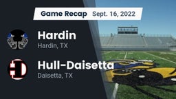 Recap: Hardin  vs. Hull-Daisetta  2022