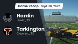 Recap: Hardin  vs. Tarkington  2022