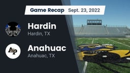 Recap: Hardin  vs. Anahuac  2022