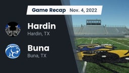 Recap: Hardin  vs. Buna  2022