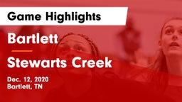 Bartlett  vs Stewarts Creek Game Highlights - Dec. 12, 2020