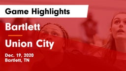 Bartlett  vs Union City Game Highlights - Dec. 19, 2020