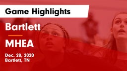 Bartlett  vs MHEA Game Highlights - Dec. 28, 2020