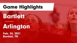 Bartlett  vs Arlington  Game Highlights - Feb. 24, 2021