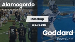 Matchup: Alamogordo High vs. Goddard  2016