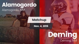 Matchup: Alamogordo High vs. Deming  2016