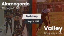 Matchup: Alamogordo High vs. Valley  2017