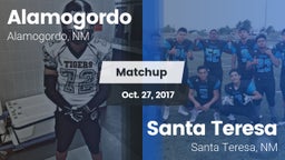 Matchup: Alamogordo High vs. Santa Teresa  2017