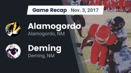 Recap: Alamogordo  vs. Deming  2017