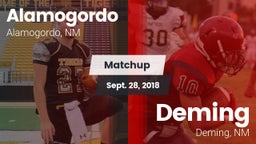 Matchup: Alamogordo High vs. Deming  2018