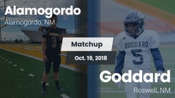 Matchup: Alamogordo High vs. Goddard  2018