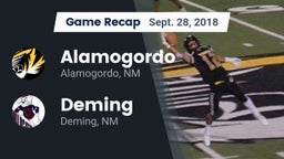 Recap: Alamogordo  vs. Deming  2018