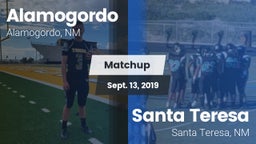 Matchup: Alamogordo High vs. Santa Teresa  2019