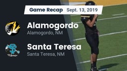 Recap: Alamogordo  vs. Santa Teresa  2019