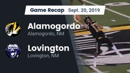 Recap: Alamogordo  vs. Lovington  2019