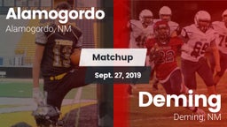 Matchup: Alamogordo High vs. Deming  2019