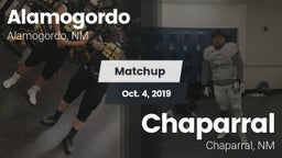Matchup: Alamogordo High vs. Chaparral  2019