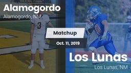 Matchup: Alamogordo High vs. Los Lunas  2019