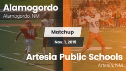 Matchup: Alamogordo High vs. Artesia Public Schools 2019