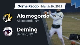 Recap: Alamogordo  vs. Deming  2021