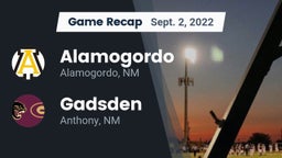 Recap: Alamogordo  vs. Gadsden  2022