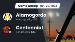 Recap: Alamogordo  vs. Centennial  2023
