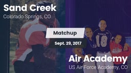 Matchup: Sand Creek High vs. Air Academy  2017