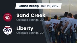 Recap: Sand Creek  vs. Liberty  2017