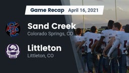 Recap: Sand Creek  vs. Littleton  2021
