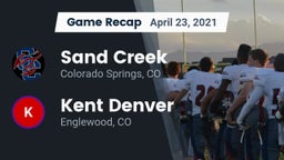 Recap: Sand Creek  vs. Kent Denver  2021