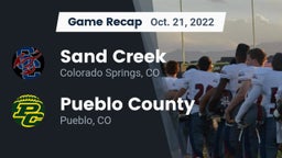Recap: Sand Creek  vs. Pueblo County  2022