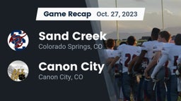 Recap: Sand Creek  vs. Canon City  2023
