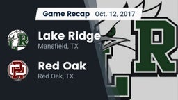 Recap: Lake Ridge  vs. Red Oak  2017