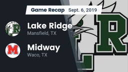 Recap: Lake Ridge  vs. Midway  2019