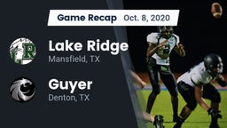 Recap: Lake Ridge  vs. Guyer  2020