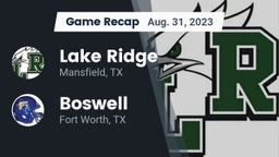 Recap: Lake Ridge  vs. Boswell   2023