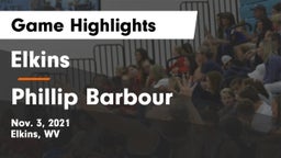 Elkins  vs Phillip Barbour Game Highlights - Nov. 3, 2021