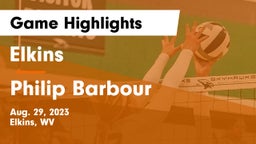 Elkins  vs Philip Barbour  Game Highlights - Aug. 29, 2023